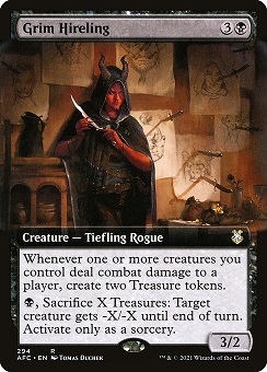 🔥 Grim Hireling Dungeons & Dragons- Commander decks Bordless